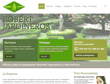 Tablet Screenshot of jardinesmantenimiento.com